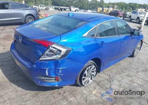 2017 Honda Civic Ex from USA, damaged, VIN 2HGFC2F80HH525840